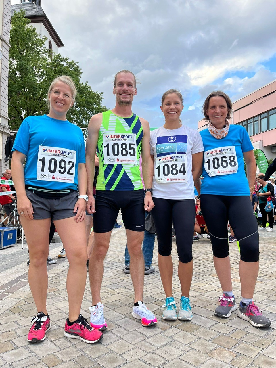 Marius Puchta gewinnt den Höxteraner Firmenlauf