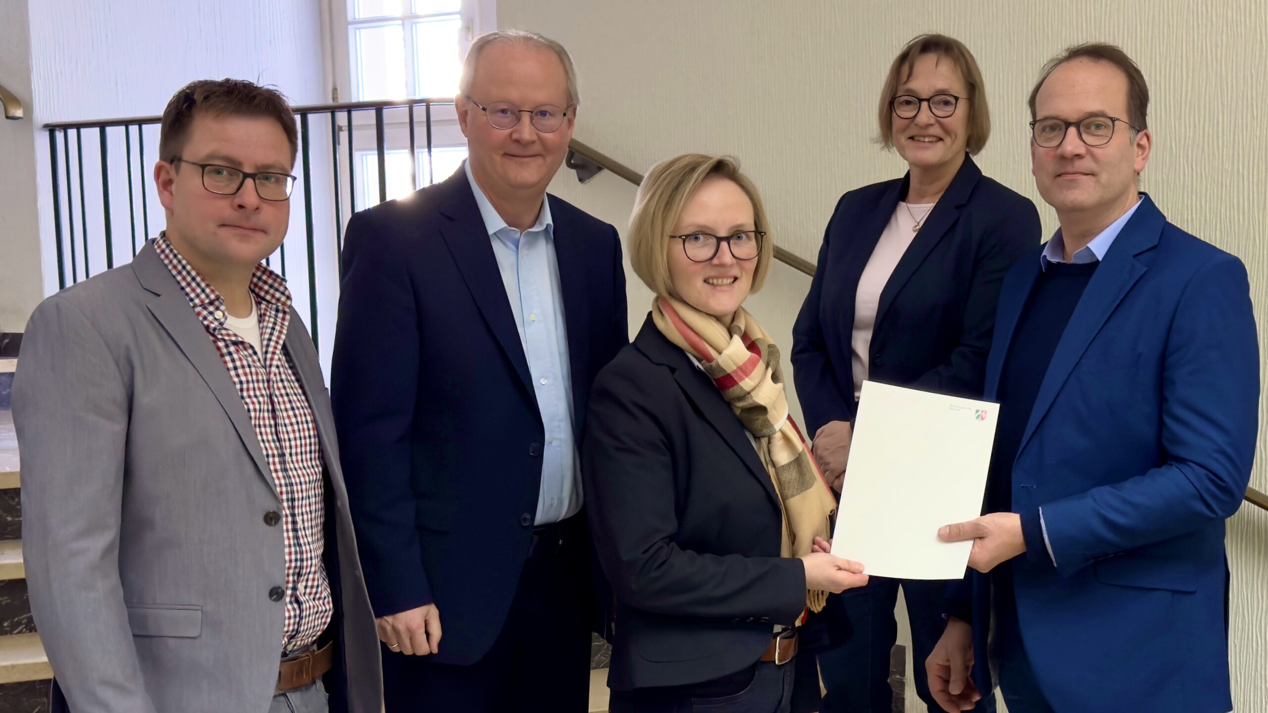 Neue stellvertretende Schulleitung der Sekundarschule Beverungen ernannt