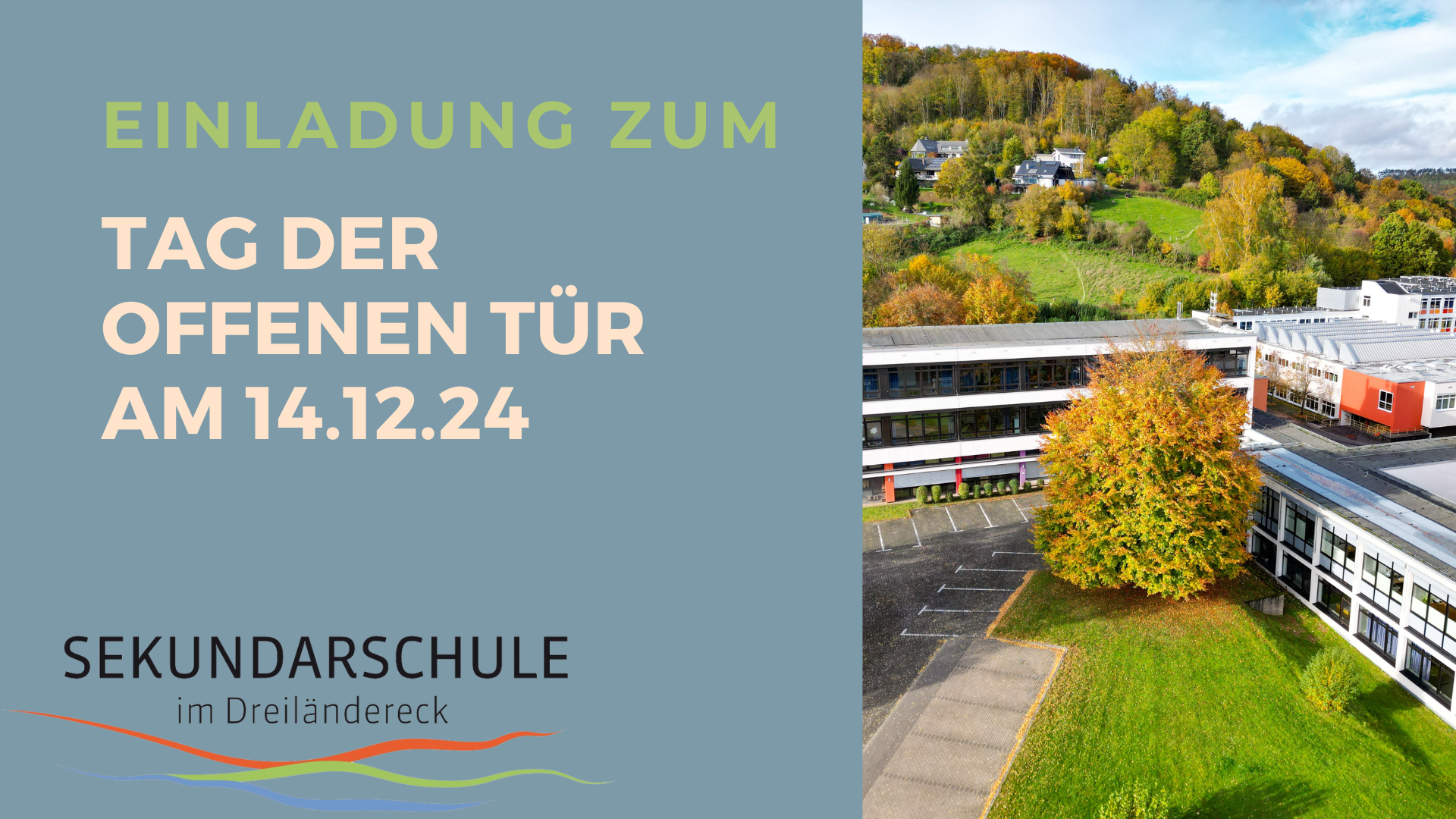 Herzliche Einladung zum Tag der offenen Tür am 14.12.24