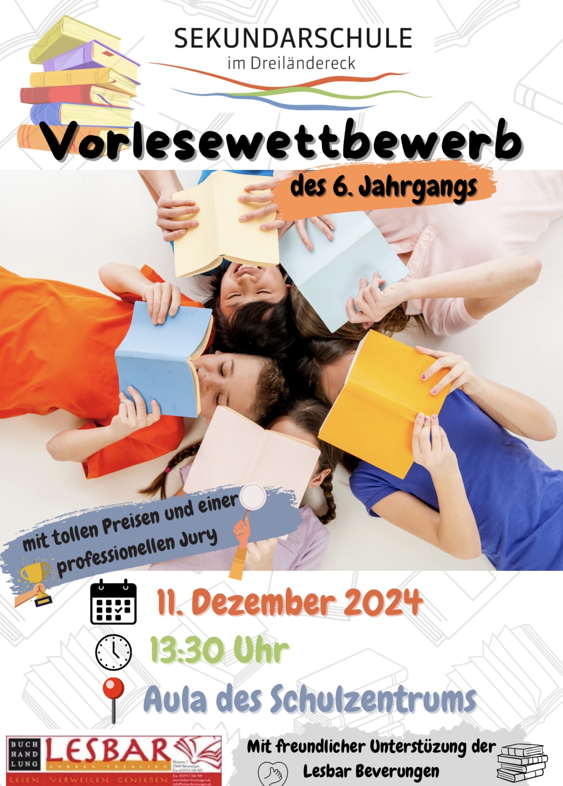 Leni Domeyer gewinnt den Vorlesewettbewerb