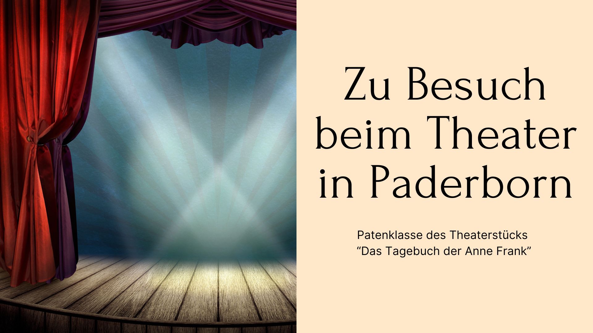 Besuch des Theaters Paderborn