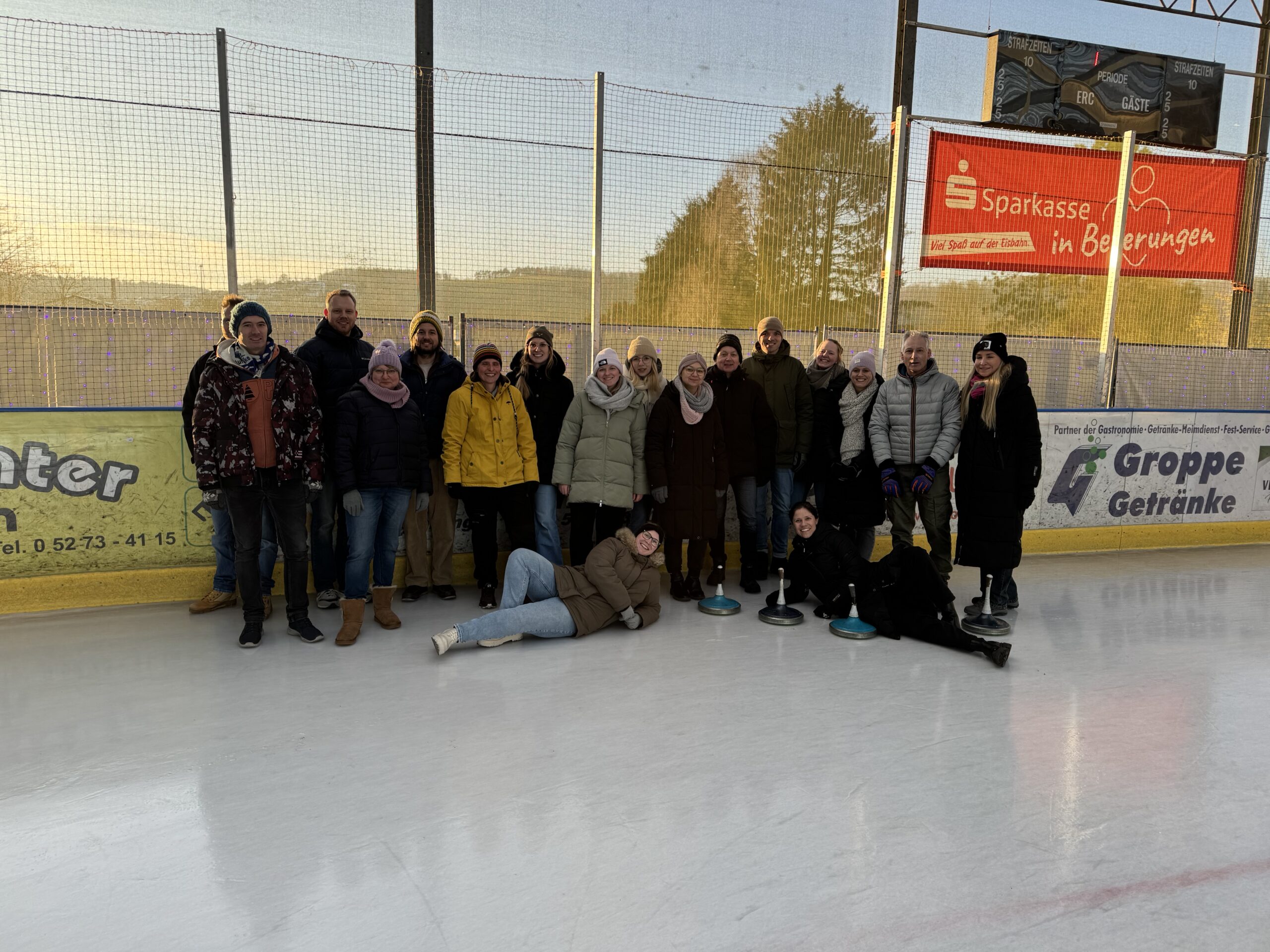 Teambuilding beim Eisstockschießen