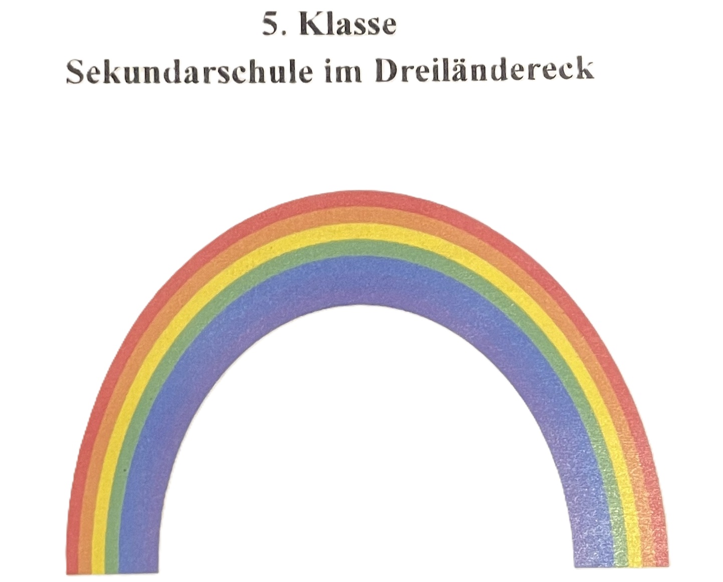 Einschulung der neuen fünften Klassen